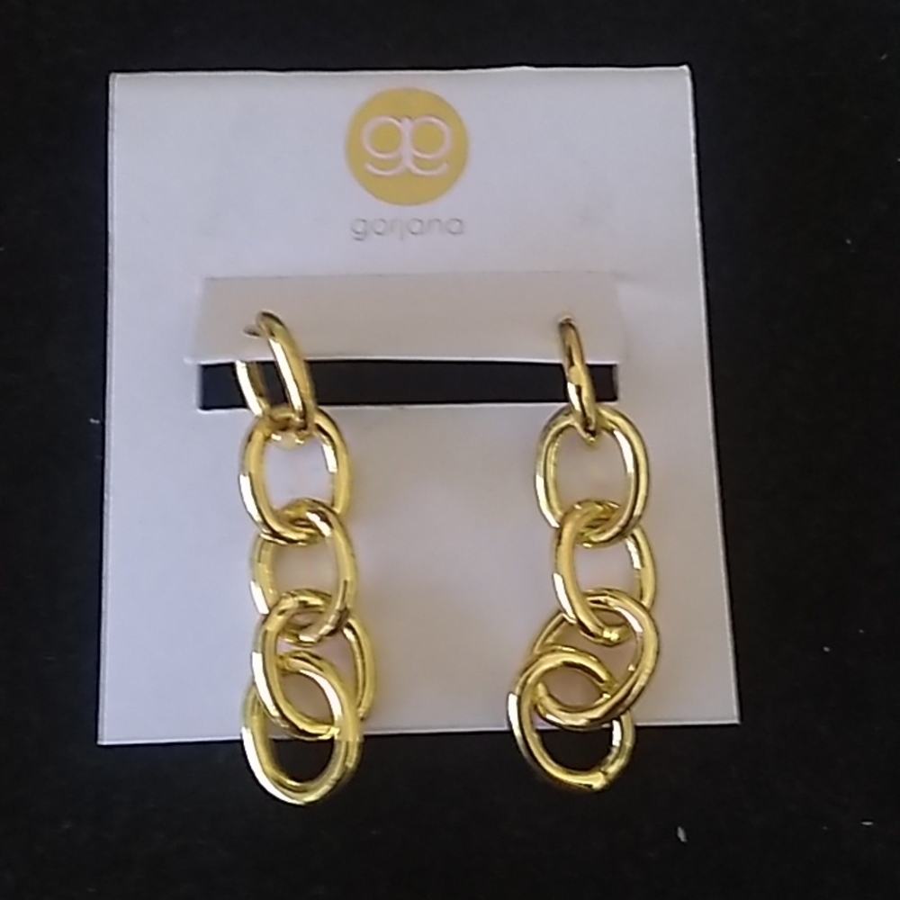 Gorjana Gold Chain Link Earrings